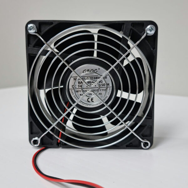 Axial fan, square