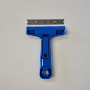 Scraper with 4 in razor blade Blue Handel